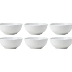 Rörstrand Serveringsskålar|Frukostskålar-Swedish Grace Skål 30 cl 6-pack, Dimma (Ljusgrå)
