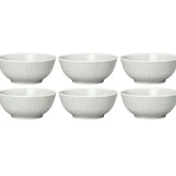 Rörstrand Serveringsskålar|Frukostskålar-Swedish Grace Skål 30 cl 6-pack, Dimma (Ljusgrå)