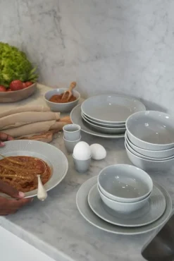 Rörstrand Serveringsskålar|Frukostskålar-Swedish Grace Skål 30 cl 6-pack, Dimma (Ljusgrå)