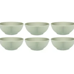 Rörstrand Serveringsskålar|Frukostskålar-Swedish Grace Skål 30 cl 6-pack, Dimma (Ljusgrå)