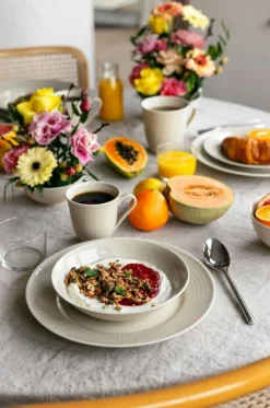 Rörstrand Mattallrikar-Swedish Grace Tallrik 27 cm 6-pack, Äng (Ljusgrön)