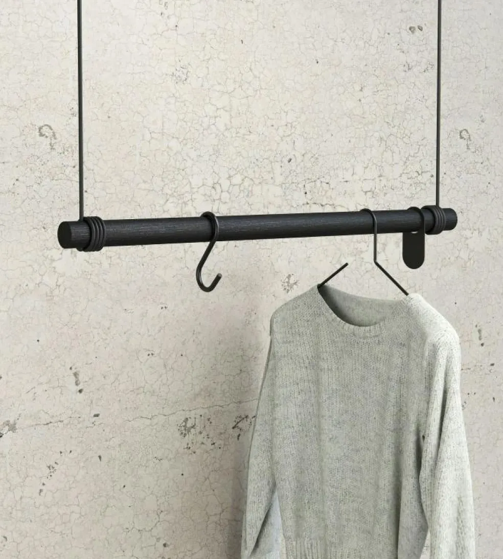 Swing Klädhängare 80 cm, Svart