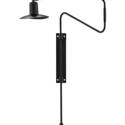 Swing Vägglampa, Svart