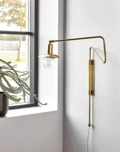 Swing Vägglampa, Svart