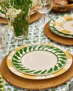 Swirl Assiett 22 cm, Blå