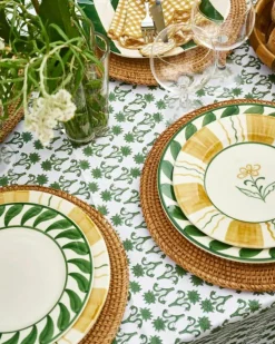 Swirl Assiett 22 cm, Blå