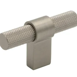 Beslag Design Knoppar & Dörrhandtag-T Helix Knopp, Rostfri look