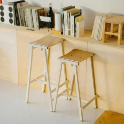 Taburete 8 Barstol 75 cm, Signal Red