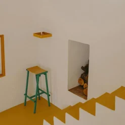 Taburete 8 Barstol 75 cm, Signal Red