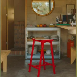 Taburete 8 Barstol 75 cm, Signal Red