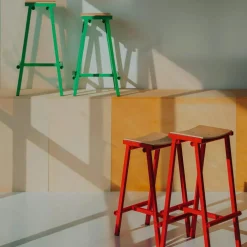 Taburete 8 Barstol 75 cm, Signal Red