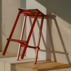 Taburete 8 Barstol 75 cm, Signal Red