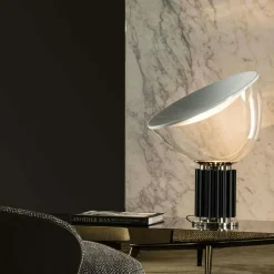 Flos Bordslampor-Taccia Small Bordslampa, Silver