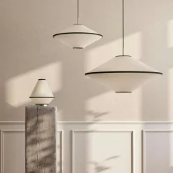 Edgeform Pendellampor-Tafta Pendel Ø52 cm, Natur