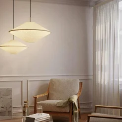 Edgeform Pendellampor-Tafta Pendel Ø52 cm, Natur