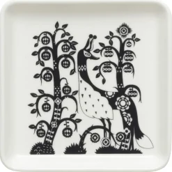 Iittala Assietter-Taika Tallrik 12x12 cm, Röd