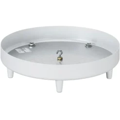 Takrondell Ø32 cm För 5 Pendlar, Matt Vit