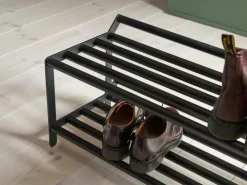 Essem Design Skohyllor-Tamburin Skohylla 60cm, Svart/ Svartbetsad Ek