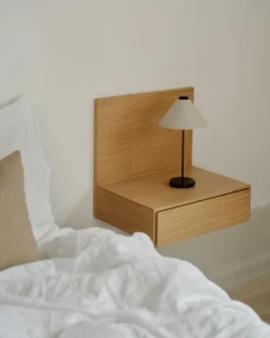 New Works Sängbord & Nattduksbord|Sängbord & Nattduksbord-Tana Nattduksbord Väggmonterad, Svart