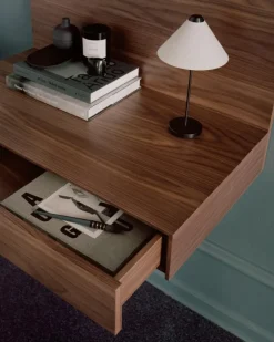 Tana Skrivbord Väggmonterad, Ek