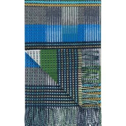 Tasara Pläd 130x190 cm, Cobalt