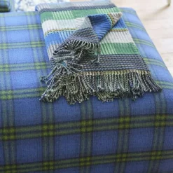 Tasara Pläd 130x190 cm, Cobalt