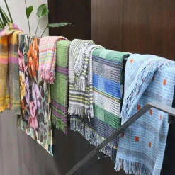 Tasara Pläd 130x190 cm, Cobalt