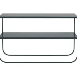 Asplund Sidobord & Avlastningsbord-Tati Console 120 Sidobord, Char Grey / Jurakalksten