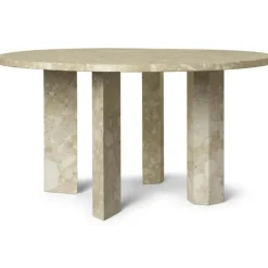 Taula Soffbord Ø67 cm, Vit / Charcoal