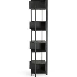 Teak Abstract Column Hylla H: 203 cm