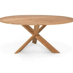Ethnicraft Trädgårdsbord-Circle Matbord Outdoor, Ø163 cm