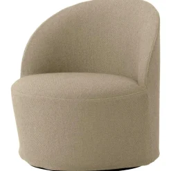 Audo Copenhagen Fåtöljer-Tearoom Loungefåtölj Med Snurrbas, Logan Flint