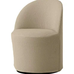 Audo Copenhagen Fåtöljer|Stolar-Tearoom Solitärfåtölj Med Snurrbas + Avtagbart Överdrag, Logan Flint