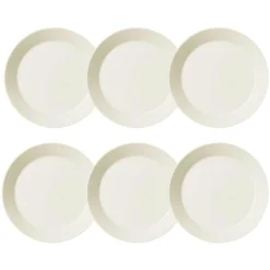 Teema Tallrik 21 cm Vit, 6-Pack