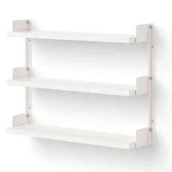 New Works Modulära Hyllsystem|Vägghyllor-Tehylla, Svart Ask