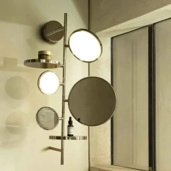 DCWéditions Väggspeglar|Badrumsbelysning-Tell Me Stories Vägglampa, Silver