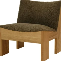 New Works Fåtöljer-Tenon Fåtölj, Naturlig Ek / Drake Mocha 004