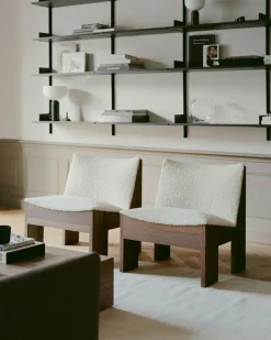 New Works Fåtöljer-Tenon Fåtölj, Naturlig Ek / Drake Mocha 004