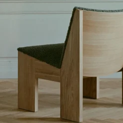 New Works Fåtöljer-Tenon Fåtölj, Naturlig Ek / Drake Mocha 004