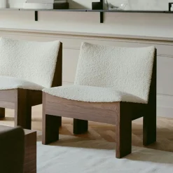 New Works Fåtöljer-Tenon Fåtölj, Naturlig Ek / Drake Mocha 004