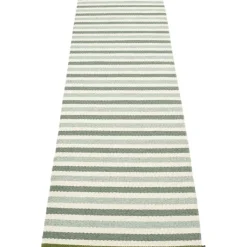 Pappelina Utomhusmattor & Balkongmattor|Plastmattor-Teo Matta Salvia / Army / Vanilj, 230x320 cm