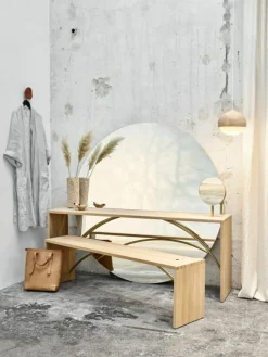 Mater Fönsterlampor-Terho Pendel Mattlackad Lindträ / Opalglas, 13,5 cm