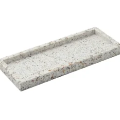 Terrazzo Bricka 25 cm, Vit