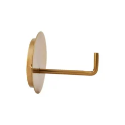 Text Toalettpappershållare, Mässing