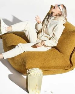 Fatboy Fåtöljer-The BonBaron Sherpa Loungefåtölj, Cider