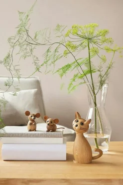 The Country Mouse Träfigur 4,5 cm