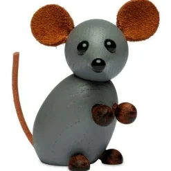 Spring Copenhagen Träfigurer-The Farm Mouse Träfigur