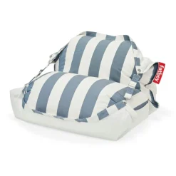 Fatboy Fotpallar & Sittpuffar|Sittsäckar & Sittpuffar-The Original Floatzac Sittsäck, Stripe Ocean Blue