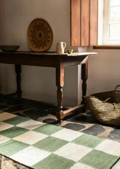 Layered Jutemattor-The Sicilian Jutematta 75x200 cm, Natur