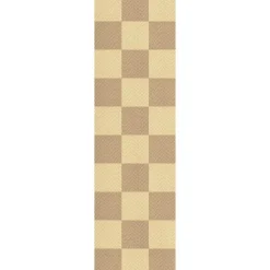 Layered Jutemattor-The Sicilian Jutematta 75x200 cm, Natur